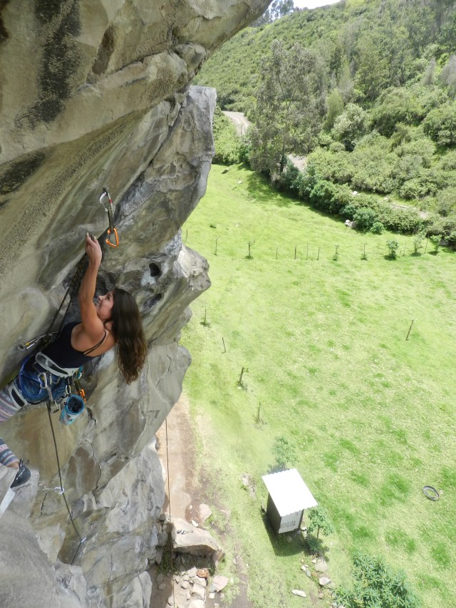 Escalada en Sigsipamba