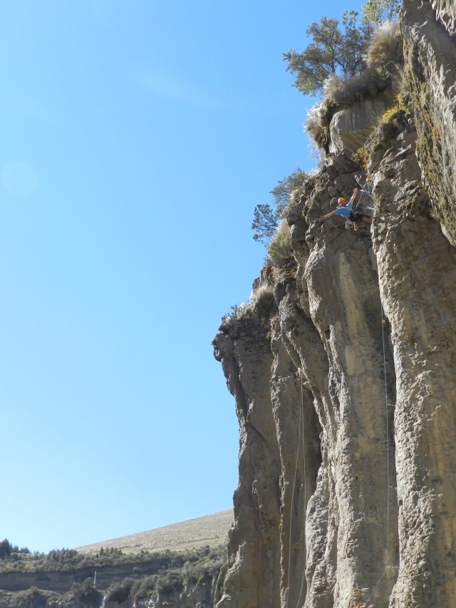 Escalda en Riobamba. Ecuador.